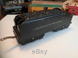 VERY RARE American Flyer 1938 Prewar O Gauge 4-6-2 Steam Engine & Tender #43226