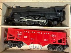 VNTG Postwar Lionel O Gauge Boxed 19350 Steam Freight Set W Helicopter 6P-4811