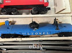 VNTG Postwar Lionel O Gauge Boxed 19350 Steam Freight Set W Helicopter 6P-4811