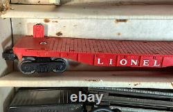 VNTG Postwar Lionel O Gauge Boxed 19350 Steam Freight Set W Helicopter 6P-4811