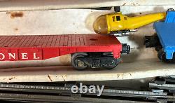 VNTG Postwar Lionel O Gauge Boxed 19350 Steam Freight Set W Helicopter 6P-4811