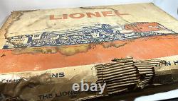 VNTG Postwar Lionel O Gauge Boxed 19350 Steam Freight Set W Helicopter 6P-4811