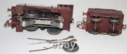 Very Rare Pre-post War Export O Gauge Hornby Trains 20v Electric 501 E120 Loc0