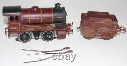 Very Rare Pre-post War Export O Gauge Hornby Trains 20v Electric 501 E120 Loc0