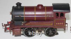 Very Rare Pre-post War Export O Gauge Hornby Trains 20v Electric 501 E120 Loc0