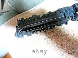 Vintage 027 0 Gauge Lionel Pre- War Trains #1666 Steam Engine & # 2666 W Tender