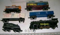 Vintage 1950s Complete O-27 Gauge Electric Steam Freight Train Set wOriginal Box