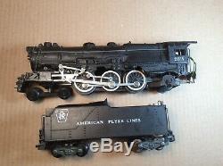 Vintage American Flyer S Gauge # 21115 4-6-2 K-5 & Tender Prr