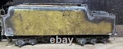 Vintage Brass Prewar O Gauge Locomotive And Train Car