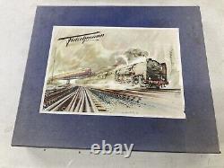 Vintage Fleischmann Ho Gauge Electric Train Set Boxed