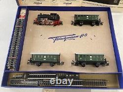 Vintage Fleischmann Ho Gauge Electric Train Set Boxed