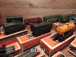 Vintage LOT Lionel O Gauge Prewar Train Sets Locomotives #1666 & #204 EXCELLENT