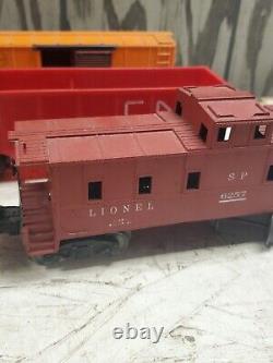 Vintage Lionel O Gauge Freight Train Car Lot Of 10 Sunoco Gondola Sante Fe NYC