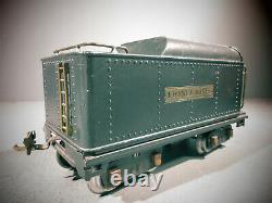 Vintage Lionel Standard Gauge Gray 385E Steam Engine WithTender. RUNS WELL