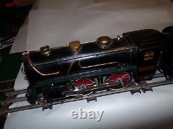 Vintage Lionel Standard Gauge Prewar 384e Steam Loco & 384t tender, nice cond