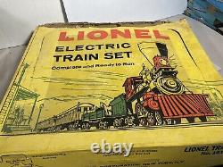 Vintage Lionel The General O Gauge Passenger Train Set Tested Working