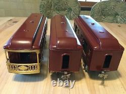 Vintage Lionel Train Set Standard Gauge With #380 Engine And 3 Cars