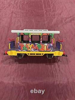 Vintage Playmobil 4118 Graffiti Passenger Carriage G Gauge Train Caboose RARE