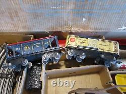 Vintage Pre WWII MARX O Gauge Train Lines 391 Canadian Pacific Steam Freight Set