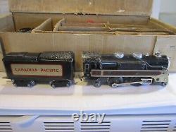 Vintage Pre WWII MARX O Gauge Train Lines 391 Canadian Pacific Steam Freight Set