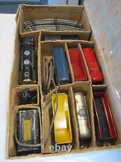 Vintage Pre WWII MARX O Gauge Train Lines 391 Canadian Pacific Steam Freight Set