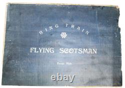 Vintage Pre-War Bing 0-gauge UK-market Flying Scotsman BOX only