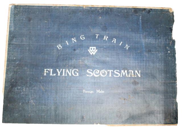 Vintage Pre-war Bing 0-gauge Uk-market Flying Scotsman Box Only