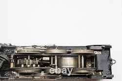 Vintage Pre-war Bassett-lowke 0-gauge 4-6-0 Clockwork Lms Passenger Train Set