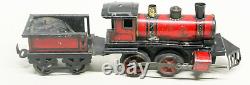 Vintage Scarce Us-market 0-gauge Ssmayer Clockwork Passenger Train Set