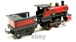 Vintage Scarce Us-market 0-gauge Ssmayer Clockwork Passenger Train Set