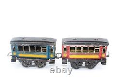 Vintage Scarce Us-market 0-gauge Ssmayer Clockwork Passenger Train Set