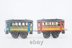 Vintage Scarce Us-market 0-gauge Ssmayer Clockwork Passenger Train Set