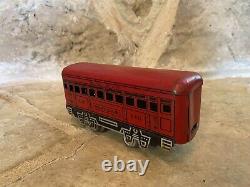 Vintage Union Pacific electric tin litho Marx O Gauge. Lot of 8 Train cars