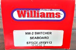 WILLIAMS O GAUGE SEABOARD NW-2 SWITCHER #6255 WithTWIN MOTORS MFG# NW-113