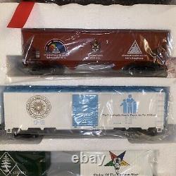 Weaver Train Masonic Pennsylvania Railroad Set O Gauge Ob