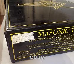 Weaver Train Masonic Pennsylvania Railroad Set O Gauge Ob