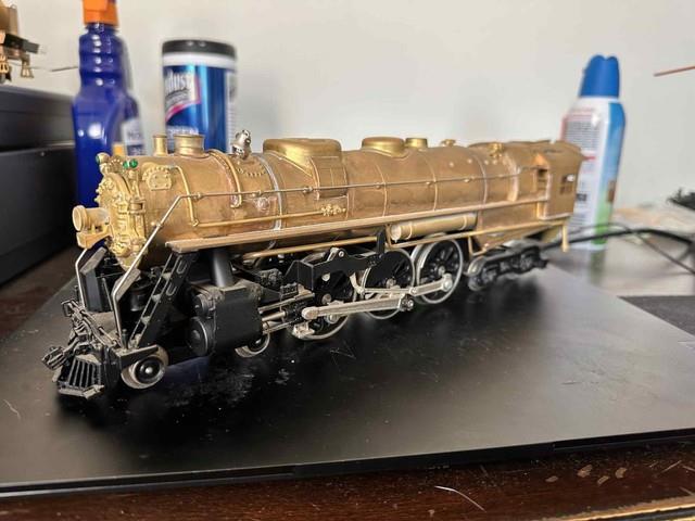 Williams 3 Rail O Gauge 4000b New York Central 4-6-4 Hudson Brass Undecorated