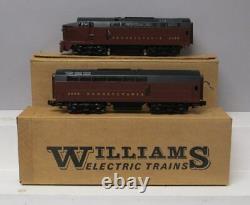 Williams 4953 O Gauge BRASS Pennsylvania Sharknose AB Diesel Locomotive Set EX