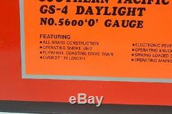 Williams Brass O Gauge Southern Pacific Daylight Gs-4 Mint Ob, Crown, No. 5600