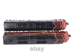 Williams E7-205 O Gauge GM&O E-7 AA Diesel Locomotive Set #100/103 EX/Box