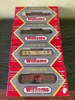 Williams Electric Trains Lot of 4 1/4 Scale Caboose O Gauge