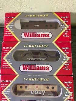 Williams Electric Trains Lot of 4 1/4 Scale Caboose O Gauge