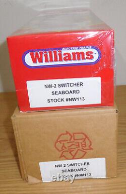 Williams Electric Trains Nw113 Seaboard Nw-2 Diesel Switcher Engine O Gauge 6255