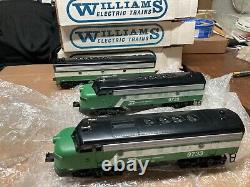 Williams, Lionel & Weaver'o' Gauge Train Sets With Track And X-formers