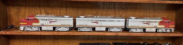 Williams Trains O Gauge Aba Alco Santa Fe Locomotive Set