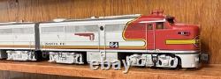 Williams Trains O Gauge ABA Alco Santa Fe Locomotive Set