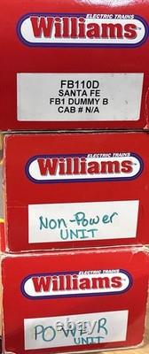 Williams Trains O Gauge ABA Alco Santa Fe Locomotive Set