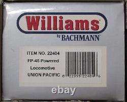 Williams by Bachmann 22404 Union Pacific FP-45 Diesel Engine O-Gauge NOS