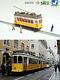 Yellow Lisbon Tram Ho/n Gauge (hoe) Motorized With Light New