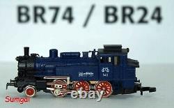 Z Scale Z Gauge Märklin 140 Year Anniversary Blue BR74 Steam Tank Locomotive V2